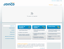 Tablet Screenshot of joinco.pt